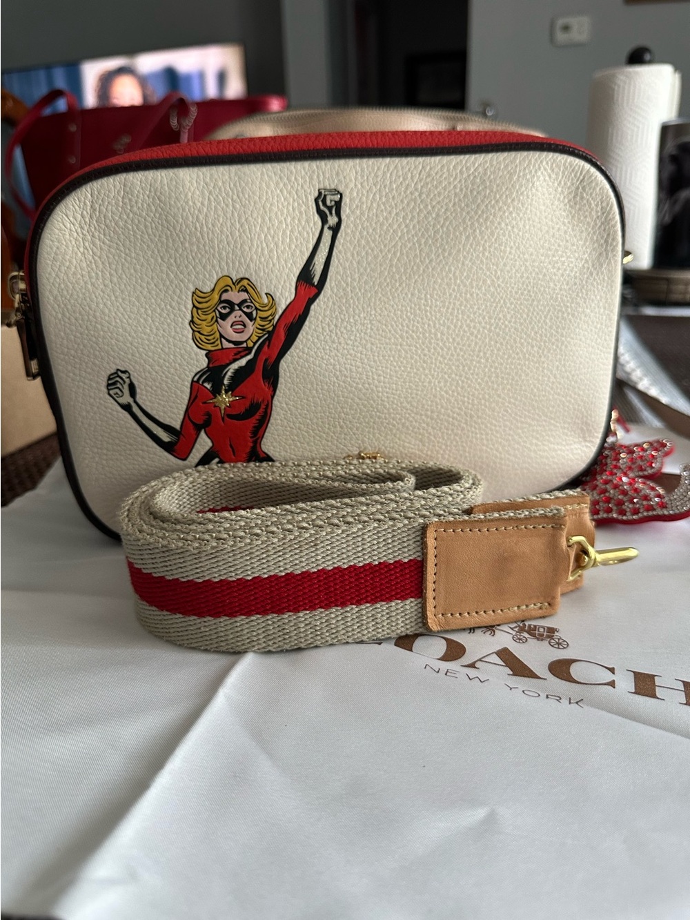Coach x Marvel Jes Crossbody Bag